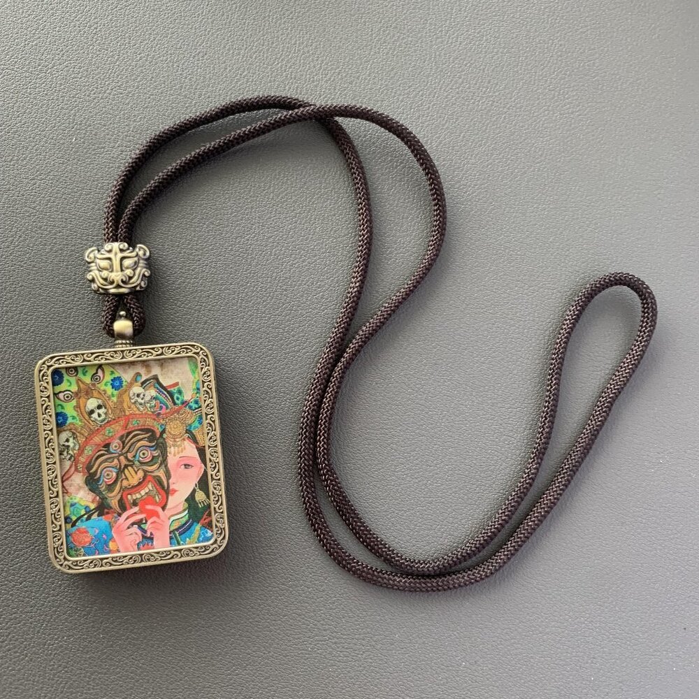 Personality of the faith necklace, Thangka, the mystical power of China